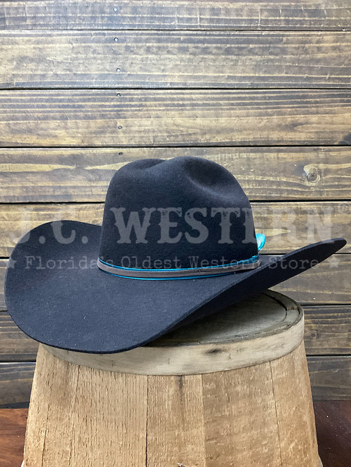 Charlie 1 Horse CWARHD-524008 ARROWHEAD Lainey Wilson Felt Hat Dark Brown side / front view. If you need any assistance with this item or the purchase of this item please call us at five six one seven four eight eight eight zero one Monday through Saturday 10:00a.m EST to 8:00 p.m EST