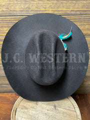 Charlie 1 Horse CWARHD-524008 ARROWHEAD Lainey Wilson Felt Hat Dark Brown view from above. If you need any assistance with this item or the purchase of this item please call us at five six one seven four eight eight eight zero one Monday through Saturday 10:00a.m EST to 8:00 p.m EST