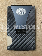 3D D250008965 Mens Cross Motif Utility Wallet Black Silver back view. If you need any assistance with this item or the purchase of this item please call us at five six one seven four eight eight eight zero one Monday through Saturday 10:00a.m EST to 8:00 p.m EST