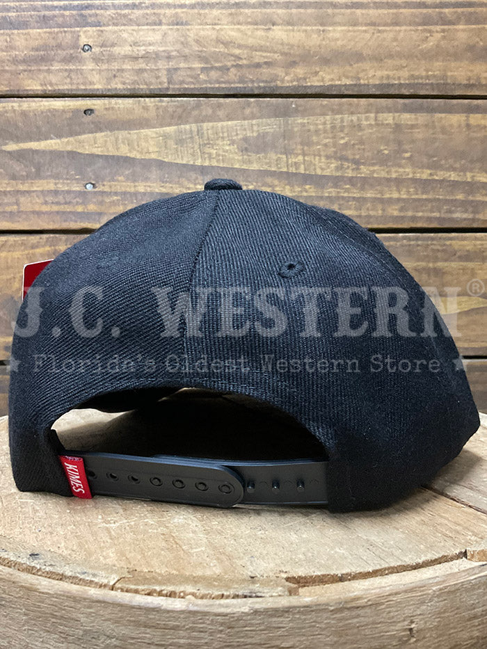 Kimes Ranch DALGO-BG Snapback Hat Black Grey front view. If you need any assistance with this item or the purchase of this item please call us at five six one seven four eight eight eight zero one Monday through Saturday 10:00a.m EST to 8:00 p.m EST