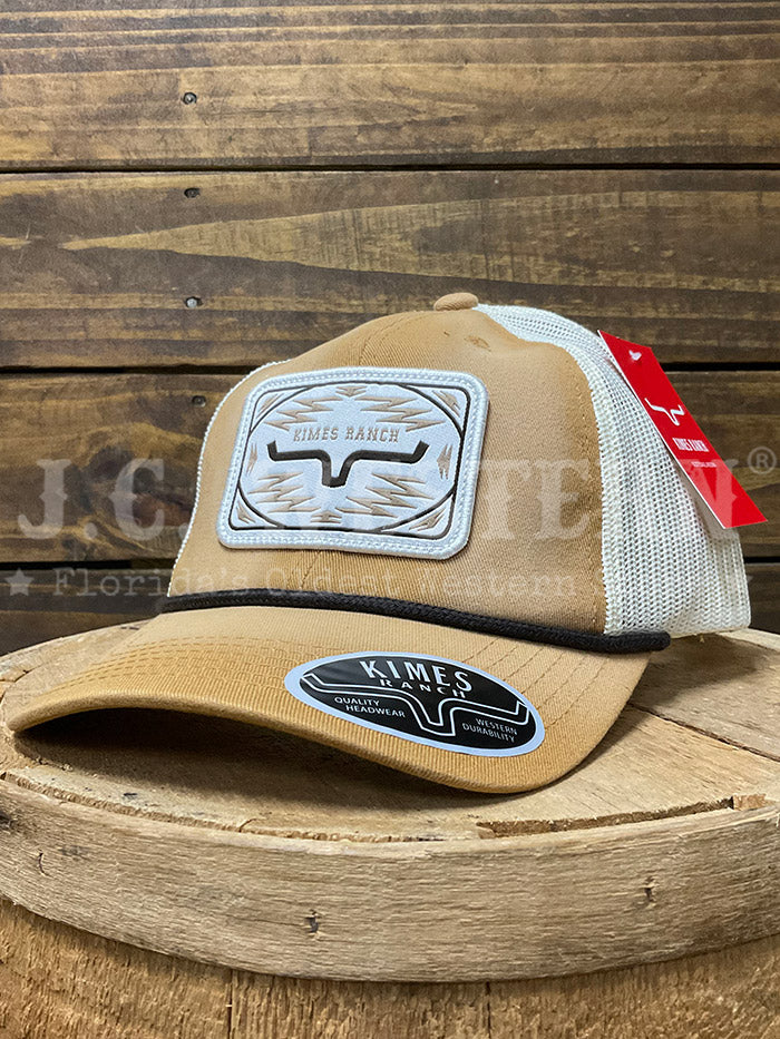 Kimes Ranch DUNNIT-BRN Mesh Back Cap WW Brown front view. If you need any assistance with this item or the purchase of this item please call us at five six one seven four eight eight eight zero one Monday through Saturday 10:00a.m EST to 8:00 p.m EST