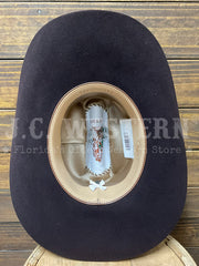 Stetson SFEPTN-7242OX El Patron 30X Felt Hat Ox Blood inside view. If you need any assistance with this item or the purchase of this item please call us at five six one seven four eight eight eight zero one Monday through Saturday 10:00a.m EST to 8:00 p.m EST