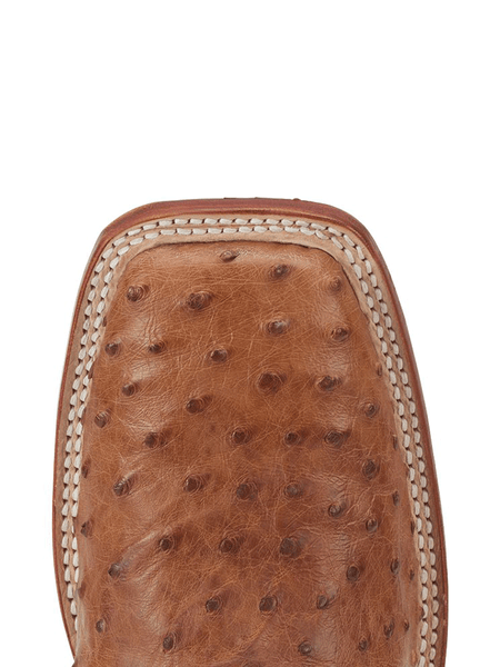 Justin 8516 Mens Truman Full Quill Ostrich Boot Cognac tow view. If you need any assistance with this item or the purchase of this item please call us at five six one seven four eight eight eight zero one Monday through Saturday 10:00a.m EST to 8:00 p.m EST