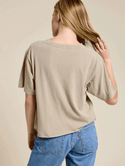 Zutter K4084-2748-SD Womens Cowgirls Boots Tee Sand back view. If you need any assistance with this item or the purchase of this item please call us at five six one seven four eight eight eight zero one Monday through Saturday 10:00a.m EST to 8:00 p.m EST