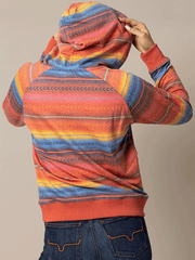 Kimes Ranch KENZIE Womens Hoodie Red back view. If you need any assistance with this item or the purchase of this item please call us at five six one seven four eight eight eight zero one Monday through Saturday 10:00a.m EST to 8:00 p.m EST