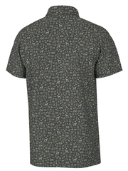 Local Boy Outfitters L1200036-BRN Mens Dirty Myrtle Polo The Hunt Brown