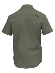Local Boy Outfitters L1500050-OSH Lowcountry Button Down Shirt Olive Shoal back view. If you need any assistance with this item or the purchase of this item please call us at five six one seven four eight eight eight zero one Monday through Saturday 10:00a.m EST to 8:00 p.m EST