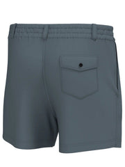 Local Boy Outfitters L1600002-FNVY Mens Volley Shorts Fun Navy Back view. If you need any assistance with this item or the purchase of this item please call us at five six one seven four eight eight eight zero one Monday through Saturday 10:00a.m EST to 8:00 p.m EST