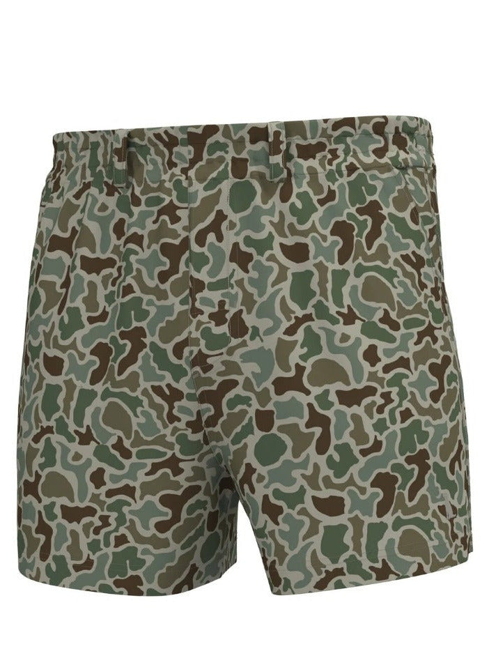 Local Boy Outfitters L1600002-LCFR Mens Volley Shorts Localflage Forest front view. If you need any assistance with this item or the purchase of this item please call us at five six one seven four eight eight eight zero one Monday through Saturday 10:00a.m EST to 8:00 p.m EST 