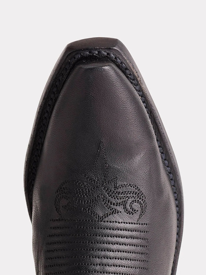 Lucchese M5006.S54 Womens GRACE Western Boots Black front and side view. If you need any assistance with this item or the purchase of this item please call us at five six one seven four eight eight eight zero one Monday through Saturday 10:00a.m EST to 8:00 p.m EST