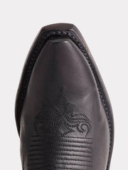 Lucchese M5006.S54 Womens GRACE Western Boots Black toe view. If you need any assistance with this item or the purchase of this item please call us at five six one seven four eight eight eight zero one Monday through Saturday 10:00a.m EST to 8:00 p.m EST