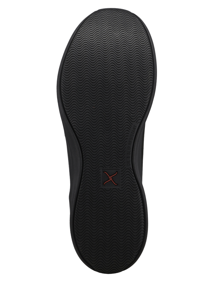 Twisted X MCAUN02 Mens Ultralite X Nano Toe Lace Up Work Shoe Midnight Black front and side view. If you need any assistance with this item or the purchase of this item please call us at five six one seven four eight eight eight zero one Monday through Saturday 10:00a.m EST to 8:00 p.m EST
