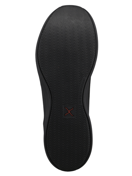 Twisted X MCAUN02 Mens Ultralite X Nano Toe Lace Up Work Shoe Midnight Black sole view. If you need any assistance with this item or the purchase of this item please call us at five six one seven four eight eight eight zero one Monday through Saturday 10:00a.m EST to 8:00 p.m EST
