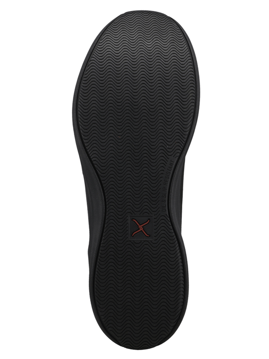 Twisted X MCAUN02 Mens Ultralite X Nano Toe Lace Up Work Shoe Midnight Black sole view. If you need any assistance with this item or the purchase of this item please call us at five six one seven four eight eight eight zero one Monday through Saturday 10:00a.m EST to 8:00 p.m EST
