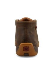 Twisted X MDM0108 Mens Chukka Driving Moc Earth And Tan back view. If you need any assistance with this item or the purchase of this item please call us at five six one seven four eight eight eight zero one Monday through Saturday 10:00a.m EST to 8:00 p.m EST
