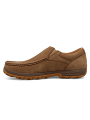 Twisted X MXC0022 Mens Slip On Driving Moc Camel Tan inner side view. If you need any assistance with this item or the purchase of this item please call us at five six one seven four eight eight eight zero one Monday through Saturday 10:00a.m EST to 8:00 p.m EST
