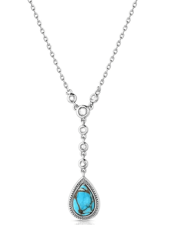 Montana Silversmiths NC6036 Womens Delicate Cascade Silver front view. If you need any assistance with this item or the purchase of this item please call us at five six one seven four eight eight eight zero one Monday through Saturday 10:00a.m EST to 8:00 p.m EST