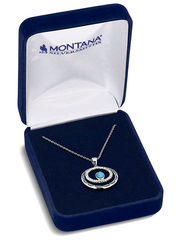 Montana Silversmiths NC6104 Womens Enchanted Soul Necklace Silver view in box. If you need any assistance with this item or the purchase of this item please call us at five six one seven four eight eight eight zero one Monday through Saturday 10:00a.m EST to 8:00 p.m EST