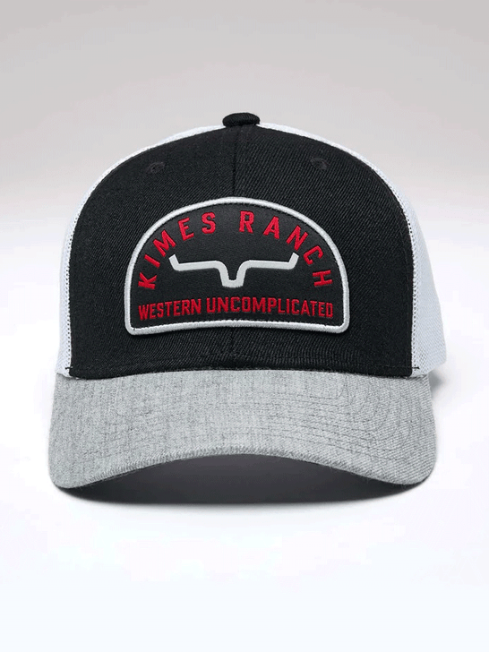 Kimes Ranch NORTH FORTY Hat Black front view. If you need any assistance with this item or the purchase of this item please call us at five six one seven four eight eight eight zero one Monday through Saturday 10:00a.m EST to 8:00 p.m EST