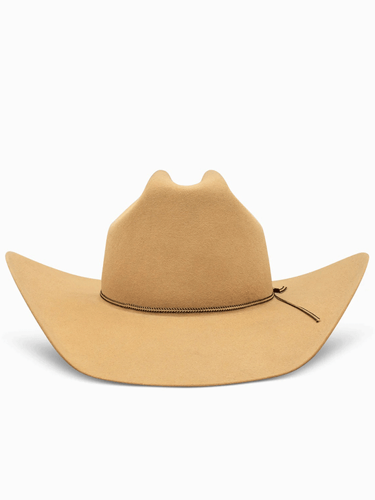 Resistol RFCPRG-7242BS COPPER RIDGE 6X Felt Hat Butterscotch front view. If you need any assistance with this item or the purchase of this item please call us at five six one seven four eight eight eight zero one Monday through Saturday 10:00a.m EST to 8:00 p.m EST