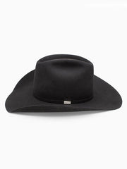 Resistol RFFVST-RB4207 FIVE STAR 5X Cowboy Hat Black side view. If you need any assistance with this item or the purchase of this item please call us at five six one seven four eight eight eight zero one Monday through Saturday 10:00a.m EST to 8:00 p.m EST