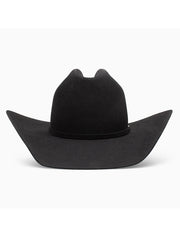Resistol RFFVST-RB4207 FIVE STAR 5X Cowboy Hat Black full front view. If you need any assistance with this item or the purchase of this item please call us at five six one seven four eight eight eight zero one Monday through Saturday 10:00a.m EST to 8:00 p.m EST
