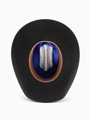 Resistol RFFVST-RB4207 FIVE STAR 5X Cowboy Hat Black inside view. If you need any assistance with this item or the purchase of this item please call us at five six one seven four eight eight eight zero one Monday through Saturday 10:00a.m EST to 8:00 p.m EST