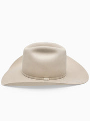 Resistol RFFVST-RB4271 FIVE STAR 5X Cowboy Hat Silverbelly side view. If you need any assistance with this item or the purchase of this item please call us at five six one seven four eight eight eight zero one Monday through Saturday 10:00a.m EST to 8:00 p.m EST