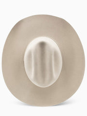 Resistol RFFVST-RB4271 FIVE STAR 5X Cowboy Hat Silverbelly view from above. If you need any assistance with this item or the purchase of this item please call us at five six one seven four eight eight eight zero one Monday through Saturday 10:00a.m EST to 8:00 p.m EST 