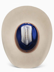Resistol RFFVST-RB4271 FIVE STAR 5X Cowboy Hat Silverbelly inside view. If you need any assistance with this item or the purchase of this item please call us at five six one seven four eight eight eight zero one Monday through Saturday 10:00a.m EST to 8:00 p.m EST