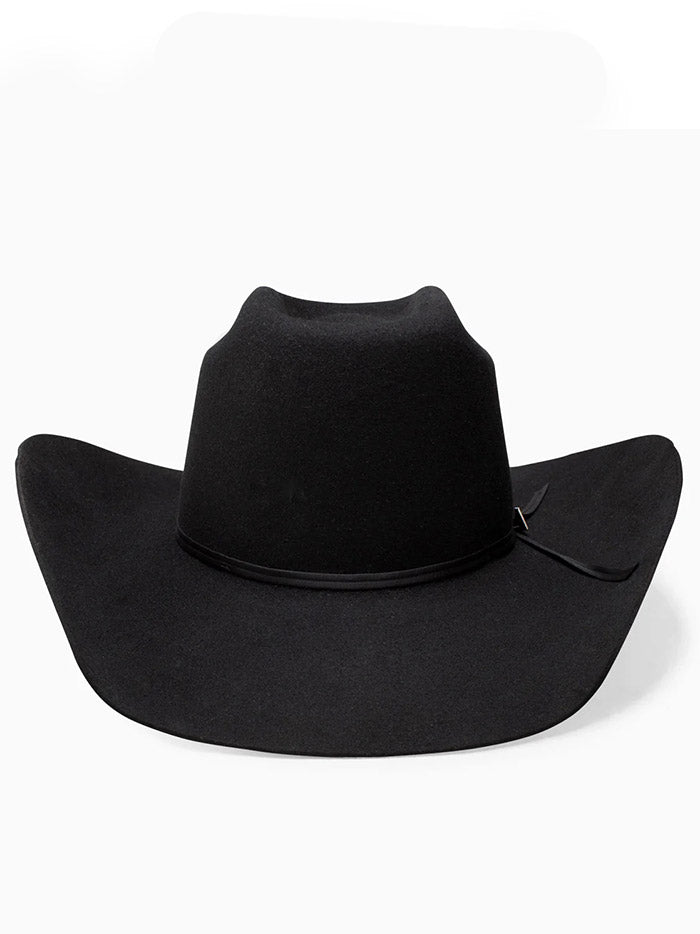 Resistol RW9TRD-CJ4207 9th ROUND 3X Cody Johnson Felt Hat Black side / front view. If you need any assistance with this item or the purchase of this item please call us at five six one seven four eight eight eight zero one Monday through Saturday 10:00a.m EST to 8:00 p.m EST