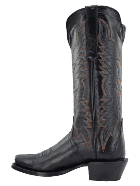 R.Watson RWL8321 Ladies Triad Western Boot Black side view. If you need any assistance with this item or the purchase of this item please call us at five six one seven four eight eight eight zero one Monday through Saturday 10:00a.m EST to 8:00 p.m EST