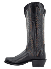 R.Watson RWL8321 Ladies Triad Western Boot Black side view. If you need any assistance with this item or the purchase of this item please call us at five six one seven four eight eight eight zero one Monday through Saturday 10:00a.m EST to 8:00 p.m EST
