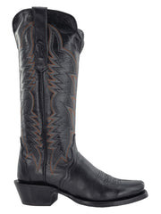 R.Watson RWL8321 Ladies Triad Western Boot Black side view. If you need any assistance with this item or the purchase of this item please call us at five six one seven four eight eight eight zero one Monday through Saturday 10:00a.m EST to 8:00 p.m EST