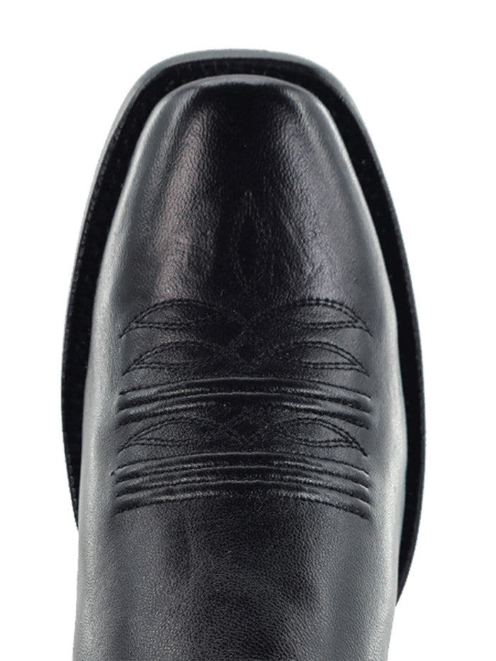 R.Watson RWL8321 Ladies Triad Western Boot Black side / front view. If you need any assistance with this item or the purchase of this item please call us at five six one seven four eight eight eight zero one Monday through Saturday 10:00a.m EST to 8:00 p.m EST