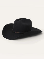 Stetson SFMEDL-724207 Medalist 5X Fur Wool Blend Cowboy Hat Black front view. If you need any assistance with this item or the purchase of this item please call us at five six one seven four eight eight eight zero one Monday through Saturday 10:00a.m EST to 8:00 p.m EST
