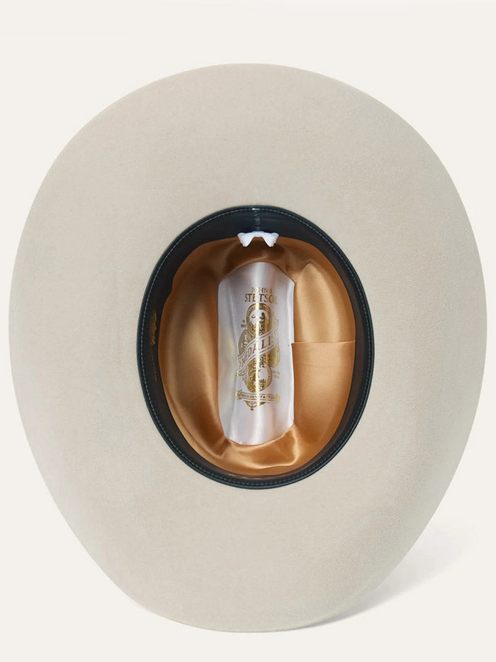 Stetson SFMEDL-724288 Medalist 5X Fur Wool Blend Hat Silver side / front view. If you need any assistance with this item or the purchase of this item please call us at five six one seven four eight eight eight zero one Monday through Saturday 10:00a.m EST to 8:00 p.m EST