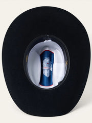 Stetson SFS250-754207 SKYLINE 6X USA 250 Edition Felt Hat Black inside view. If you need any assistance with this item or the purchase of this item please call us at five six one seven four eight eight eight zero one Monday through Saturday 10:00a.m EST to 8:00 p.m EST