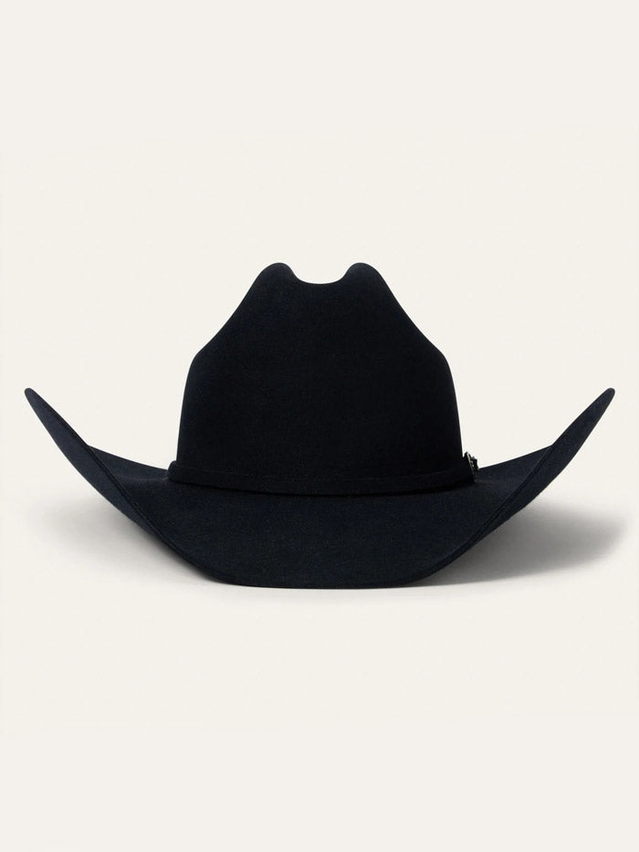 Stetson SFS250-754207 SKYLINE 6X USA 250 Edition Felt Hat Black side / front view. If you need any assistance with this item or the purchase of this item please call us at five six one seven four eight eight eight zero one Monday through Saturday 10:00a.m EST to 8:00 p.m EST 