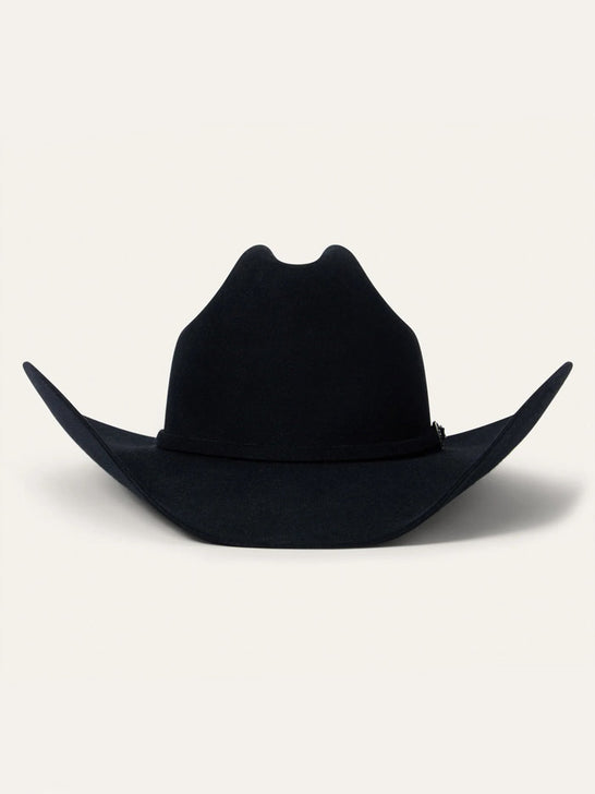 Stetson SFS250-754207 SKYLINE 6X USA 250 Edition Felt Hat Black front view. If you need any assistance with this item or the purchase of this item please call us at five six one seven four eight eight eight zero one Monday through Saturday 10:00a.m EST to 8:00 p.m EST