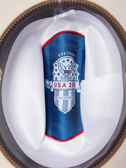 Stetson SFS250-754261 SKYLINE 6X USA 250 Edition Felt Hat Silverbelly inside view. If you need any assistance with this item or the purchase of this item please call us at five six one seven four eight eight eight zero one Monday through Saturday 10:00a.m EST to 8:00 p.m EST