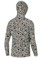 Local Boy Outfitters L1300035-LCF Mens Hemlock Hoodie Localflage back view. If you need any assistance with this item or the purchase of this item please call us at five six one seven four eight eight eight zero one Monday through Saturday 10:00a.m EST to 8:00 p.m EST