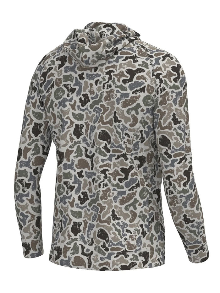 Local Boy Outfitters L1300035-DLF Mens Hemlock Hoodie Distressed LCF front view. If you need any assistance with this item or the purchase of this item please call us at five six one seven four eight eight eight zero one Monday through Saturday 10:00a.m EST to 8:00 p.m EST
