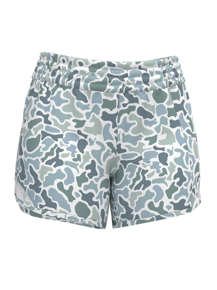 Local Girl Outfitters L5160012-LCC Womens LG Vista Shorts Localflage Coast front view. If you need any assistance with this item or the purchase of this item please call us at five six one seven four eight eight eight zero one Monday through Saturday 10:00a.m EST to 8:00 p.m EST
