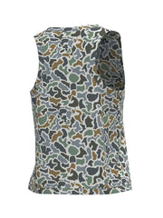 Local Girl Outfitters L5140005-LCB Womens LG Muscle Tank 2.0 Localflage Bluff back view. If you need any assistance with this item or the purchase of this item please call us at five six one seven four eight eight eight zero one Monday through Saturday 10:00a.m EST to 8:00 p.m EST