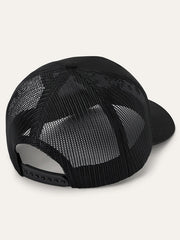 Stetson SCSLMC-002807 American Legend Trucker Cap Black back view. If you need any assistance with this item or the purchase of this item please call us at five six one seven four eight eight eight zero one Monday through Saturday 10:00a.m EST to 8:00 p.m EST