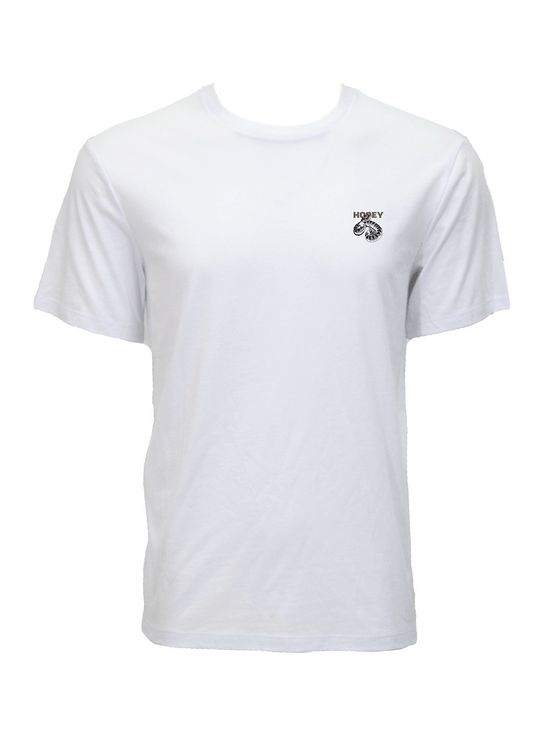 Hooey HT1892WH Mens RATTLER T-Shirt White back view. If you need any assistance with this item or the purchase of this item please call us at five six one seven four eight eight eight zero one Monday through Saturday 10:00a.m EST to 8:00 p.m EST