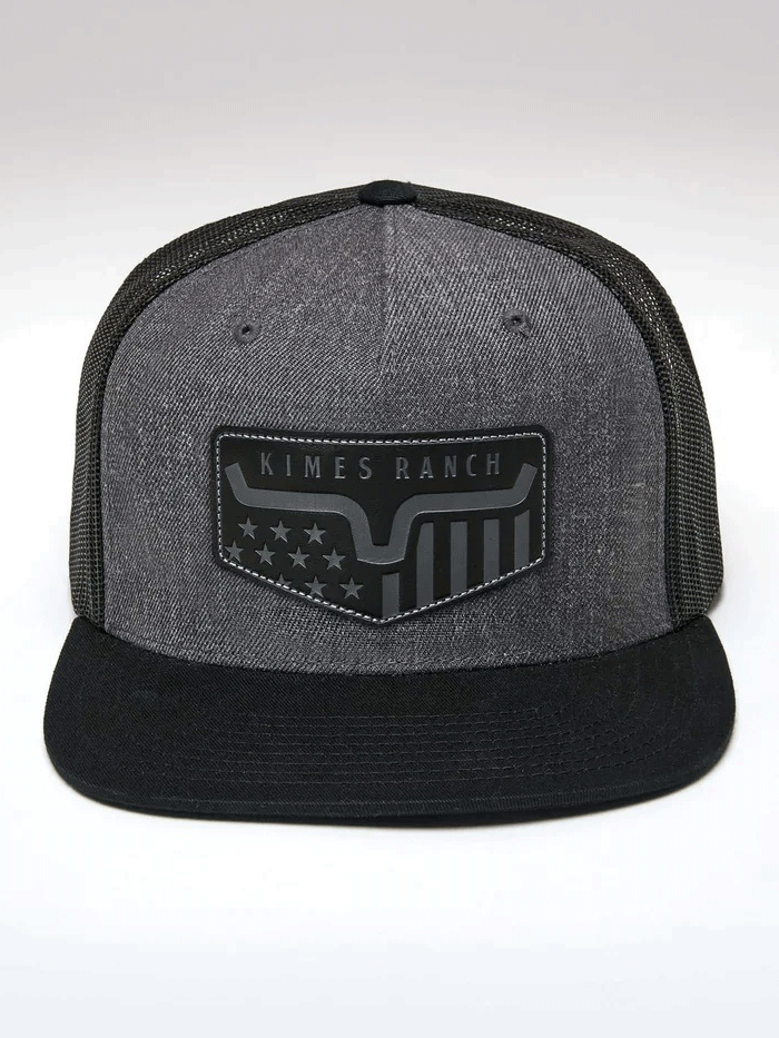 Kimes Ranch SPANGLED Hat Charcoal Heather side / front view. If you need any assistance with this item or the purchase of this item please call us at five six one seven four eight eight eight zero one Monday through Saturday 10:00a.m EST to 8:00 p.m EST