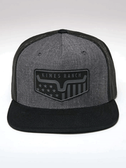 Kimes Ranch SPANGLED Hat Charcoal Heather front view. If you need any assistance with this item or the purchase of this item please call us at five six one seven four eight eight eight zero one Monday through Saturday 10:00a.m EST to 8:00 p.m EST