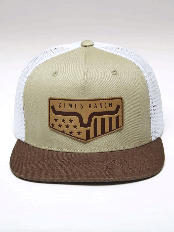 Kimes Ranch SPANGLED Hat Khaki side / front view. If you need any assistance with this item or the purchase of this item please call us at five six one seven four eight eight eight zero one Monday through Saturday 10:00a.m EST to 8:00 p.m EST